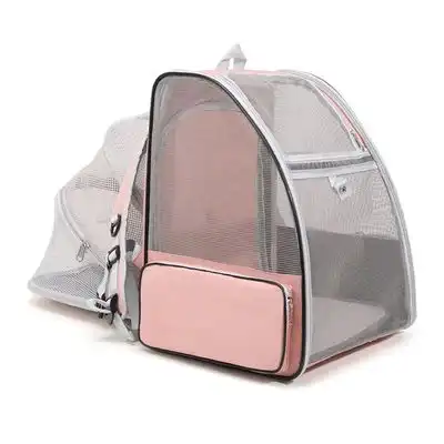 FurryFusion Mochila para mascotas expandible y plegable - rosa - Furry Fusion - Comparador de precios