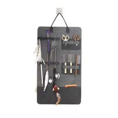 IntiMeg Bolsa de almacenamiento para juguetes de gato - Gris - IntiMeg - Comparador de precios