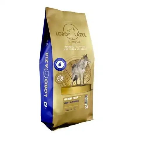 Lobo azul pienso grain free light sabor pollo para perros - Piensos Lobo Azul - Comparador de precios