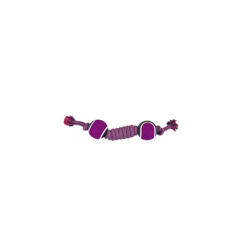 Nayeco Dog Cuerda Nudo 2 Pelotas 38 cm 1 Unidad. - Nayeco - Comparador de precios
