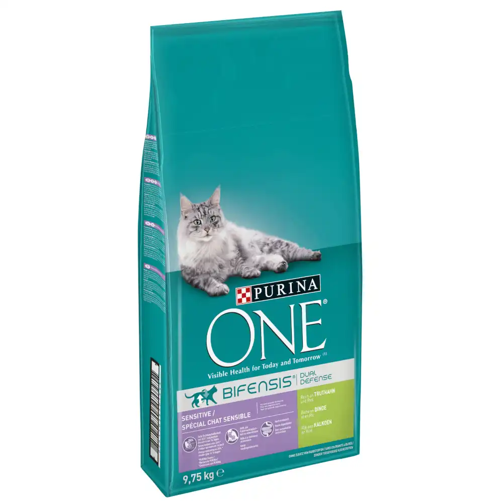 Purina ONE Sensitive pienso para gatos - 9,75 kg