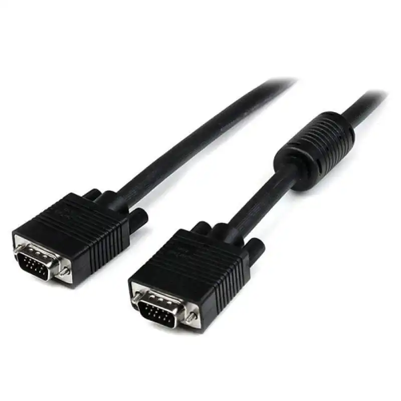 Startech Cable Coaxial de Vídeo VGA para Monitor Alta Resolución 2x HD15 Macho 7m