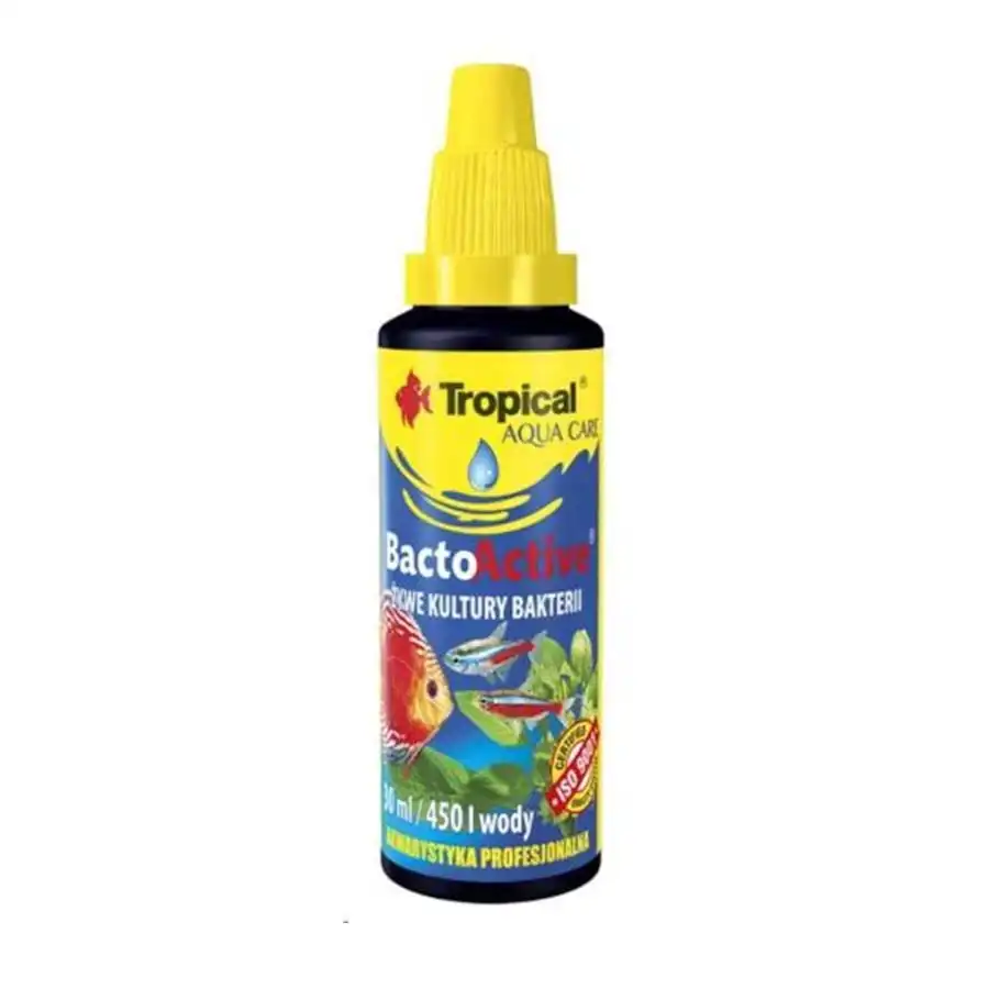 Tropical Aqua Care Bacto Active Acondicionador de agua para acuarios