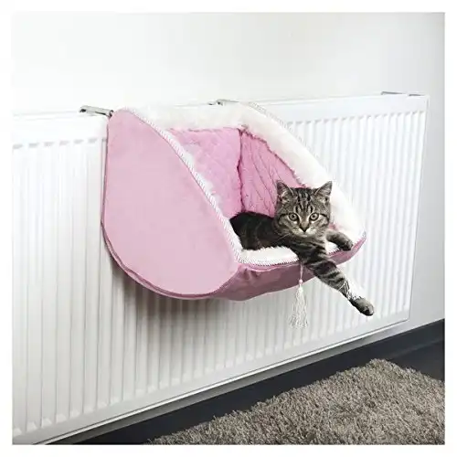 Cama para gatos radiador Cat Princess rosa
