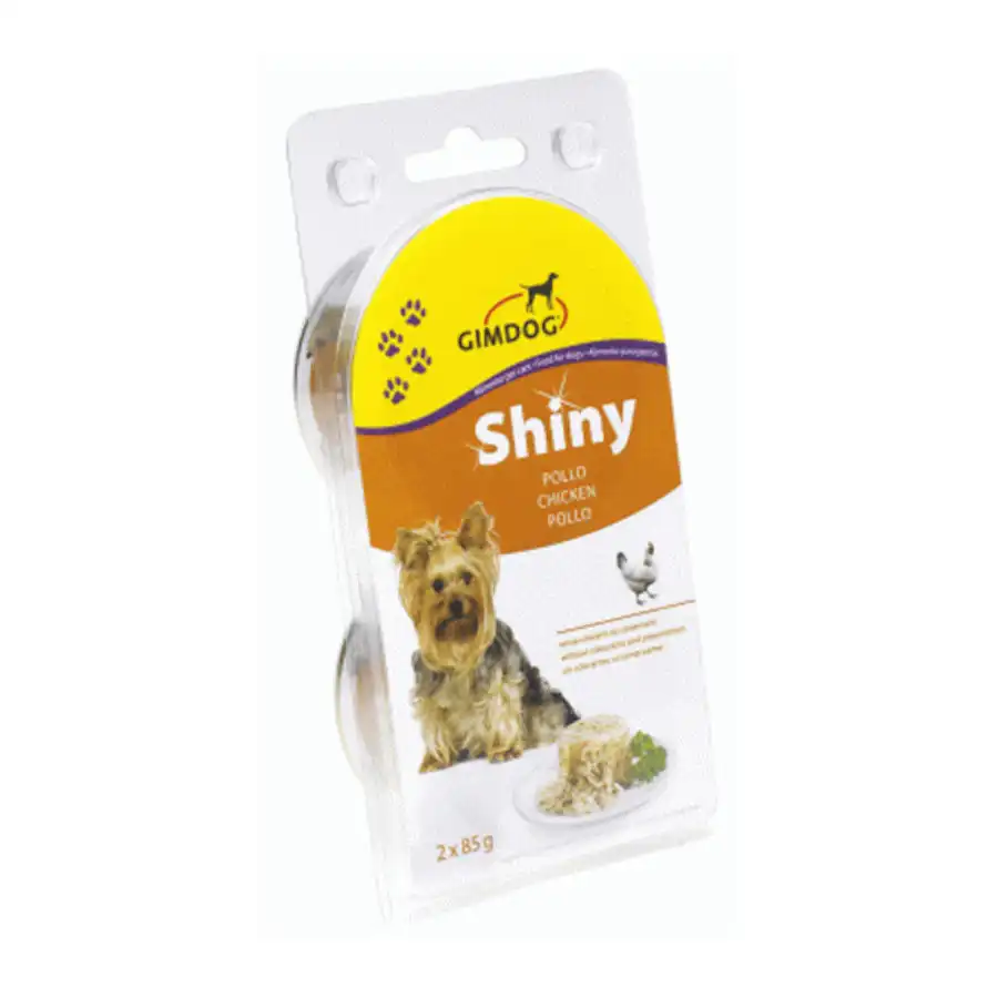 Gimborn Shiny Dog Pollo (latas) 2 x 85 gr.