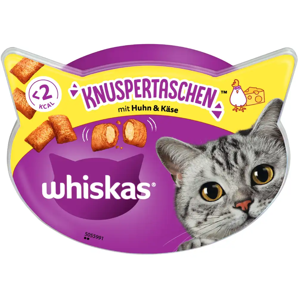 Whiskas Snacks Temptations pollo 60 gr.