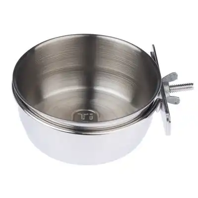Comedero de acero TIAKI para atornillar - 265 ml / 9,5 cm de diámetro - TIAKI - Comparador de precios