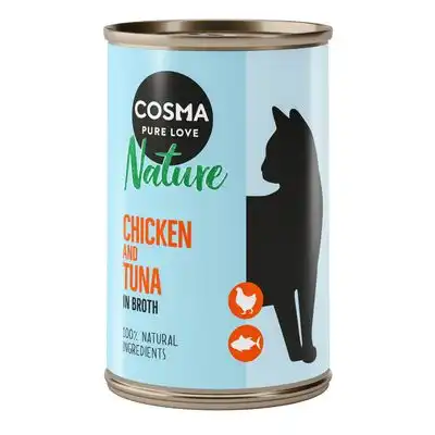 Cosma Nature 6 x 140 g - Pechuga de pollo y atún - Cosma - Comparador de precios