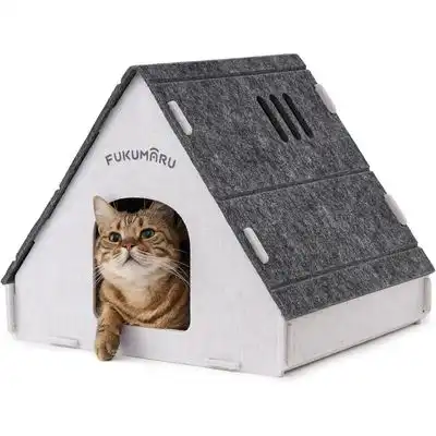 HausPets Caseta Gato Fieltro Cálida, Túnel 2-en-1 Plegable, Paso Cable - 2-en-1 - HausPets - Comparador de precios