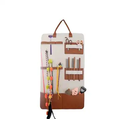 IntiMeg Bolsa de almacenamiento para juguetes de gato - Marrón - IntiMeg - Comparador de precios