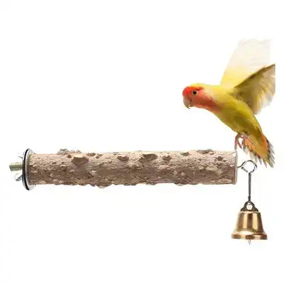 IntiMeg Percha de madera para jaula de pájaros - Una pieza - IntiMeg - Comparador de precios