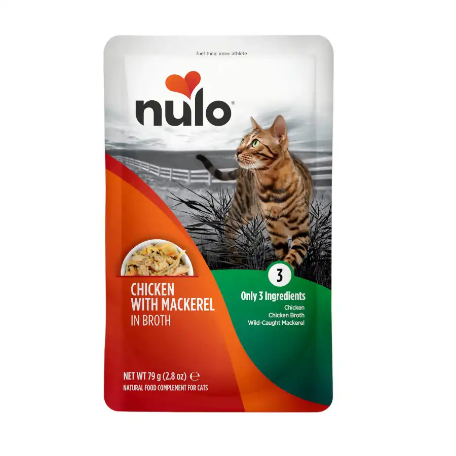 Nulo Pollo con Caballa en caldo sobres para gatos - 79 g - Nulo - Comparador de precios