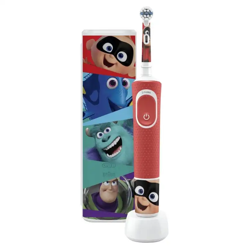 Oral-B Kids D100 Pixar Cepillo Eléctrico para Niños + Estuche