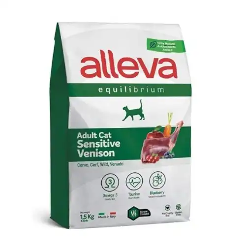 Pienso Alleva Equilibrium sin gluten para gatos sabor Venado - Alleva Equilibrium - Comparador de precios