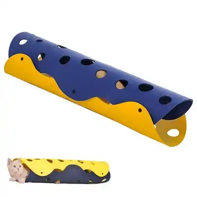 UAMLY  túnel plegable para gatos - azul - Uamly - Comparador de precios