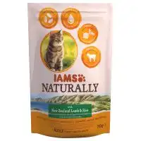 Iams Naturally Adult Cordero para gatos 2.7 Kg.