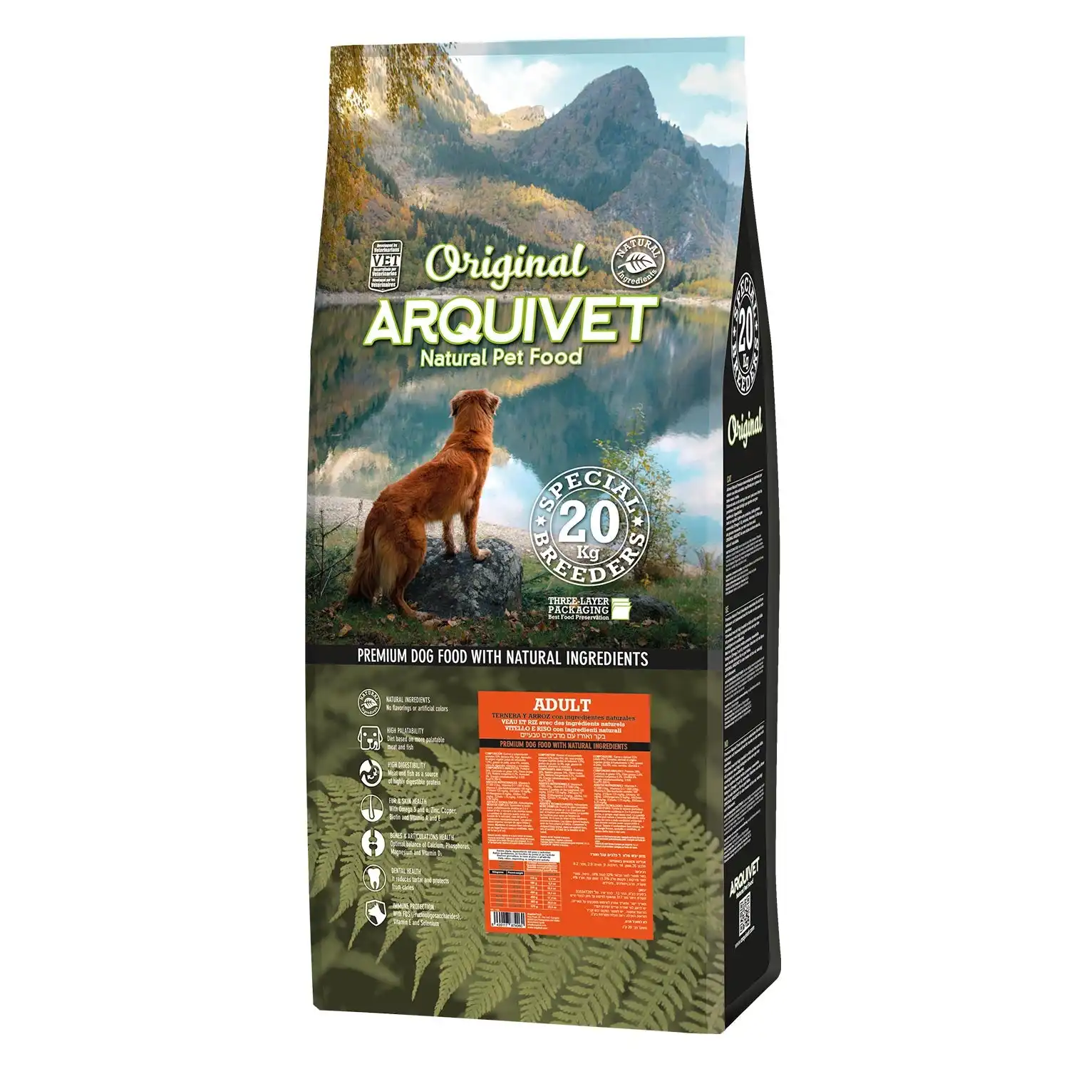 Arquivet Pienso de Ternera para perros - 3 kg - Arquivet - Comparador de precios