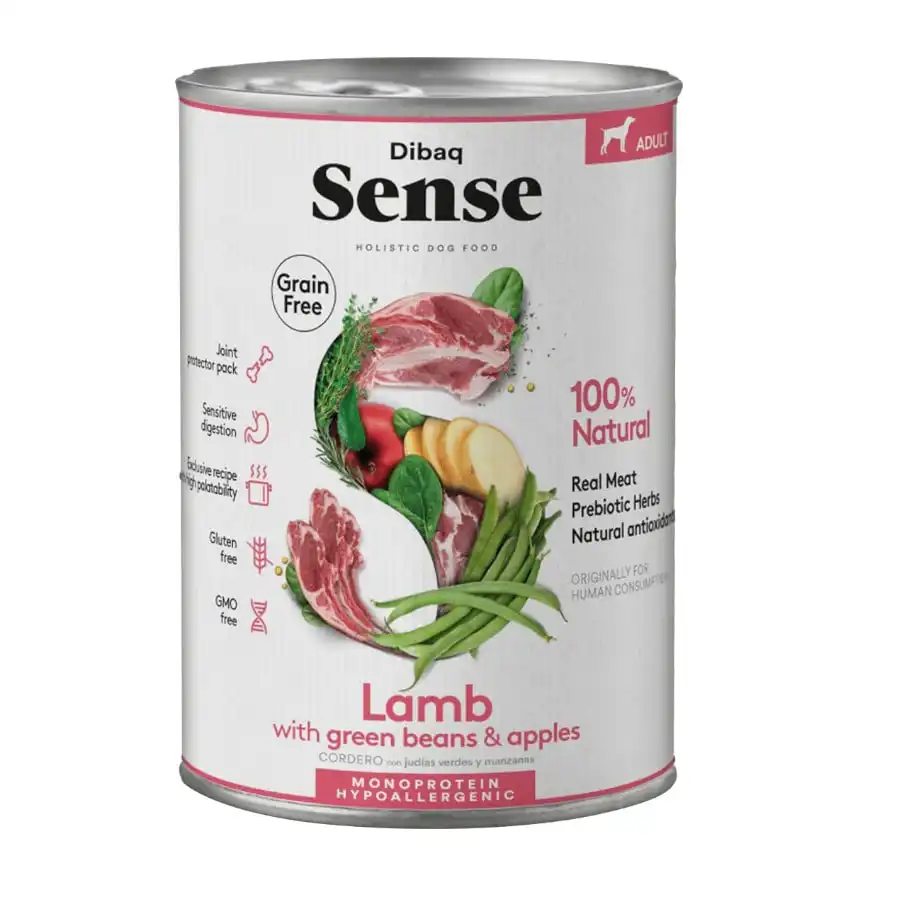 Dibaq Adult Sense Grain Free Cordero en lata para perros