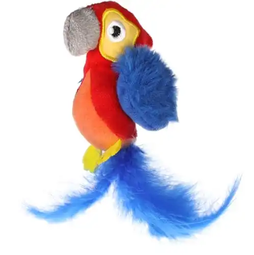 Flamingo Zingo Peluche Loro para gatos