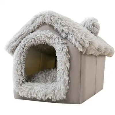 IntiMeg Casa de peluche para perros - 44 x 36 x 39 cm - IntiMeg - Comparador de precios