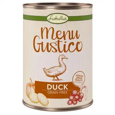 Lukullus Menú Gustico con pato - 6 x 400 g - Lukullus - Comparador de precios
