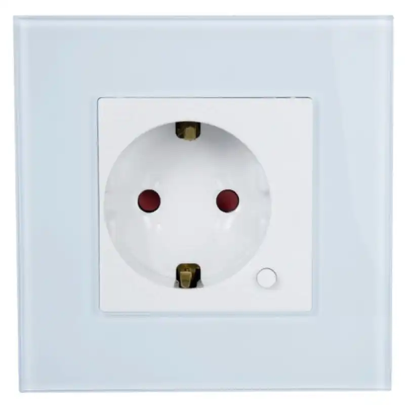 Nivian NVS-WALLSOCKETF-W Enchufe Inteligente Encastrable