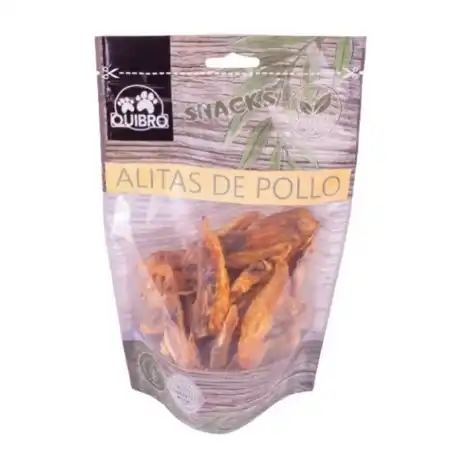 Quibro Alitas de Pollo Snack Natural para Perros, 1 x 150 gr - QuibroPets - Comparador de precios