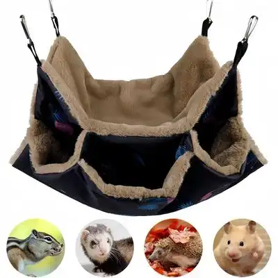 ZooVenture Hamaca de doble capa para animales pequeños - Flamenco - Zooventure - Comparador de precios